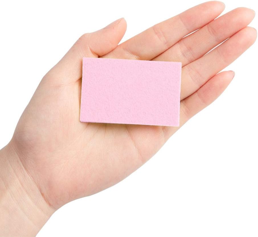 600 Disposable Nail Art Gel Polish Remover Pads – Soft Cotton Manicure Wipes
