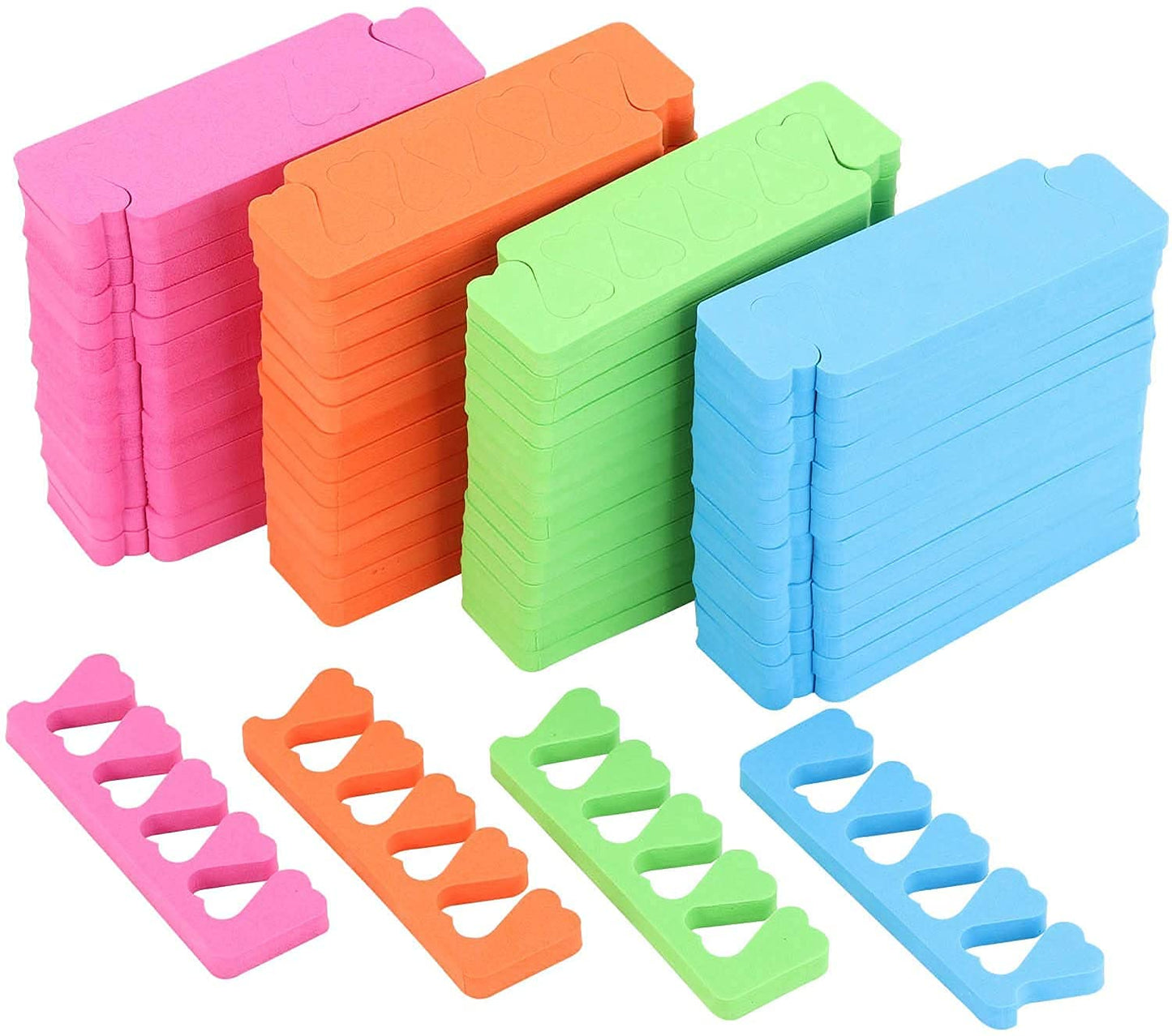 200 Pcs Toe Separators for Pedicure