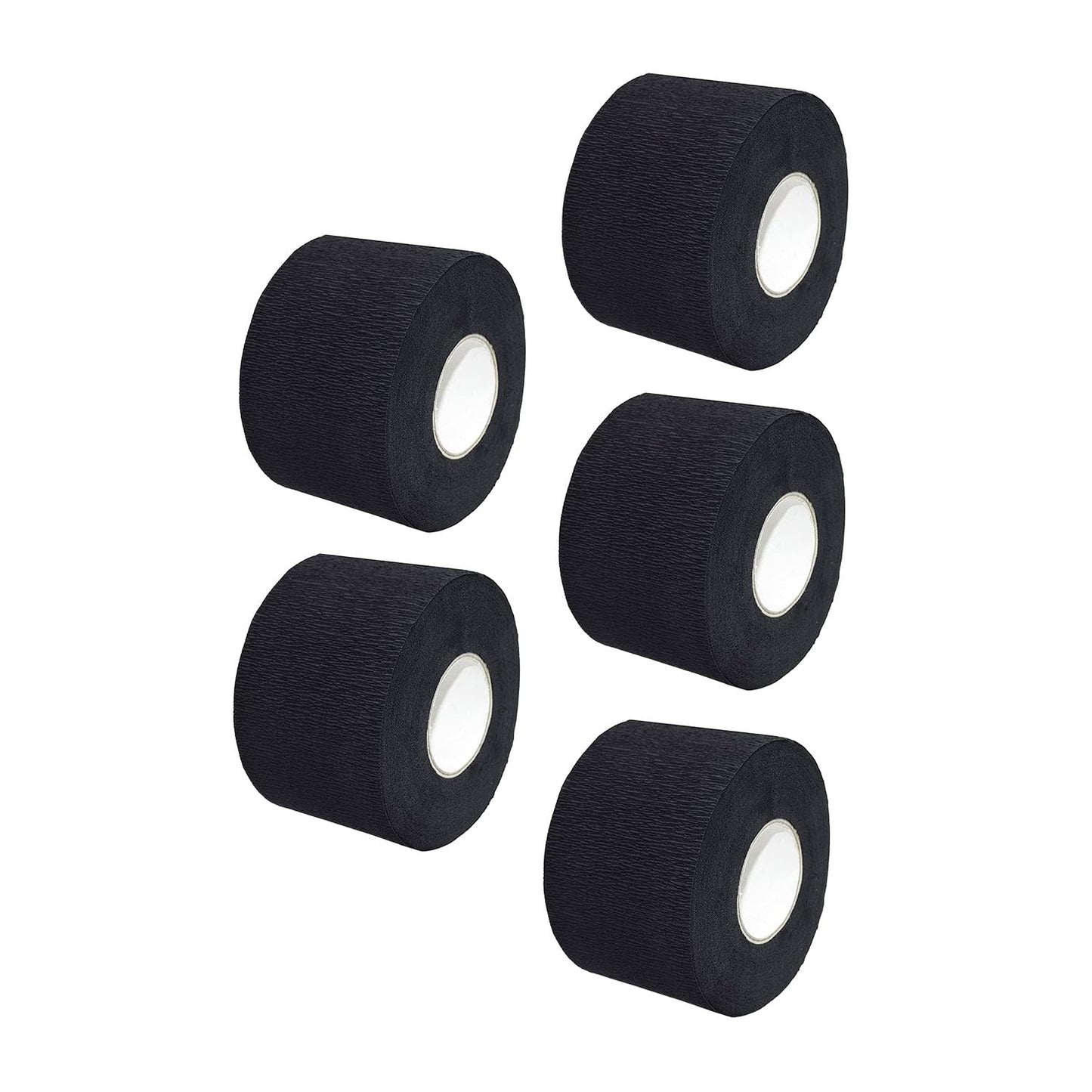 Barber Paper Neck Strips 5 Rolls 500 Pcs Black