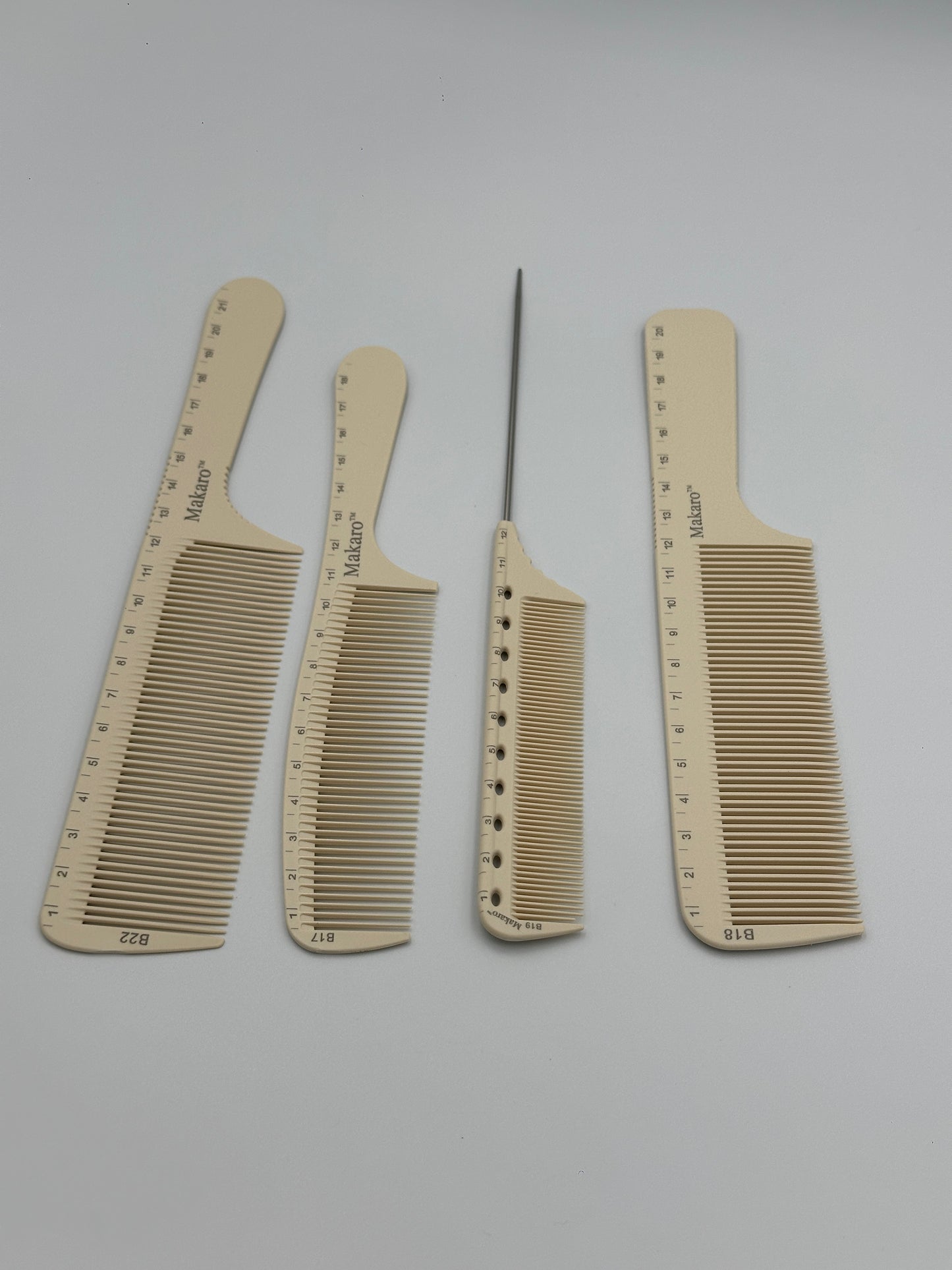 Makaro Set of 4 Cutting Combs
