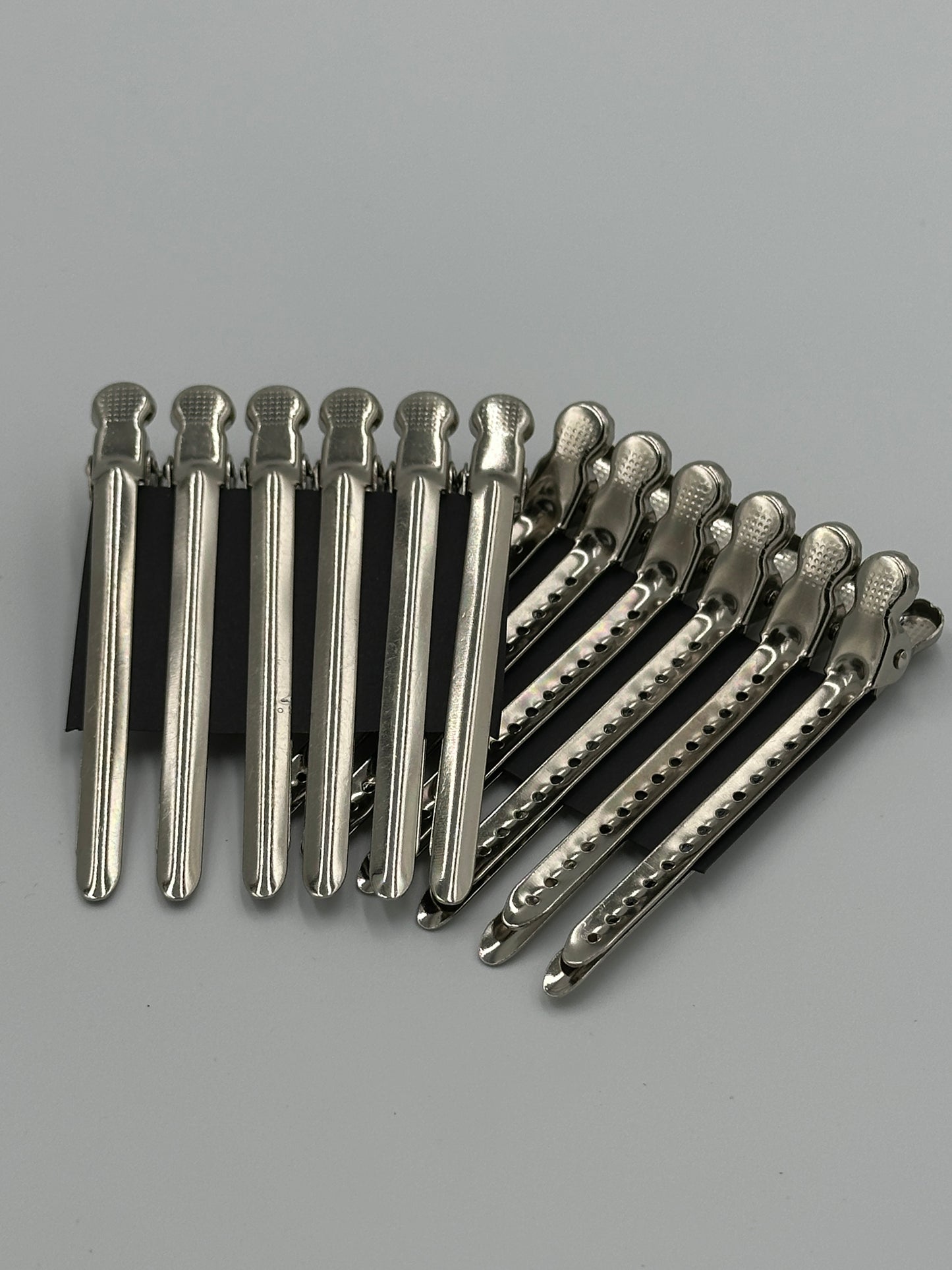 12-Piece Stainless Steel Hair Clips