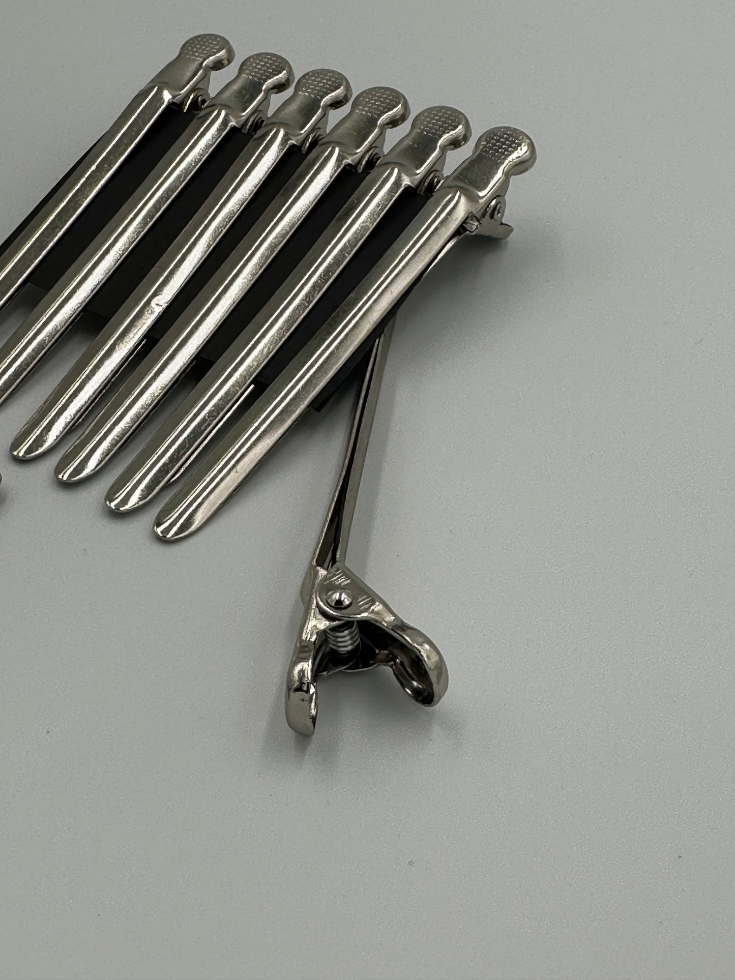 12-Piece Stainless Steel Hair Clips