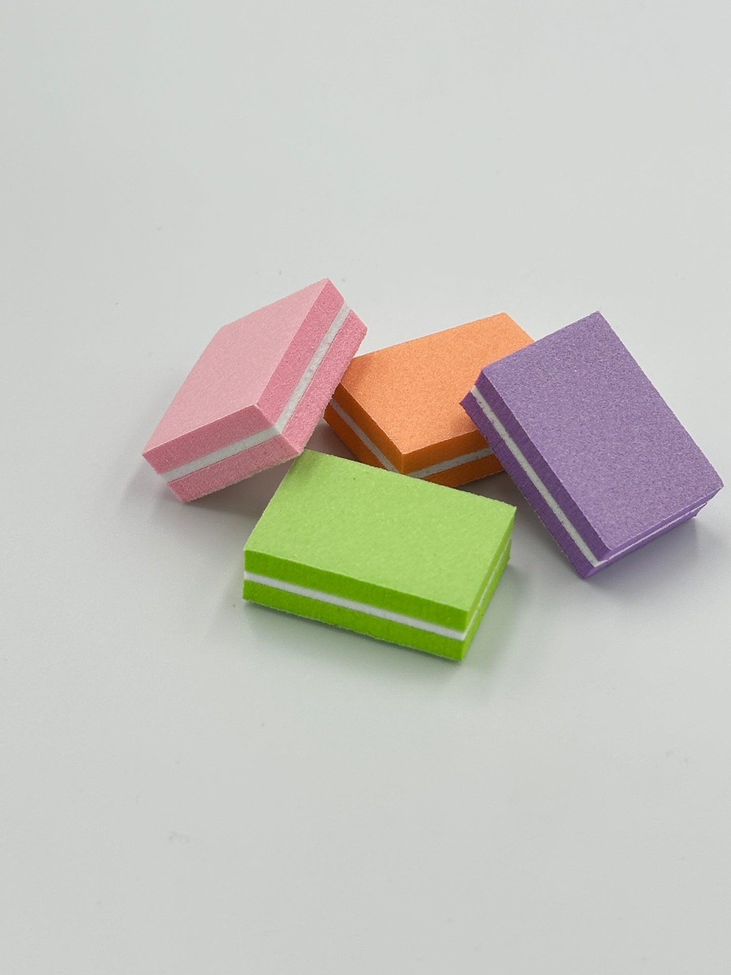 Nail Buffers (50 Pcs), Mini Buffer Block Nail File for Acrylic Nails and Natural Nails