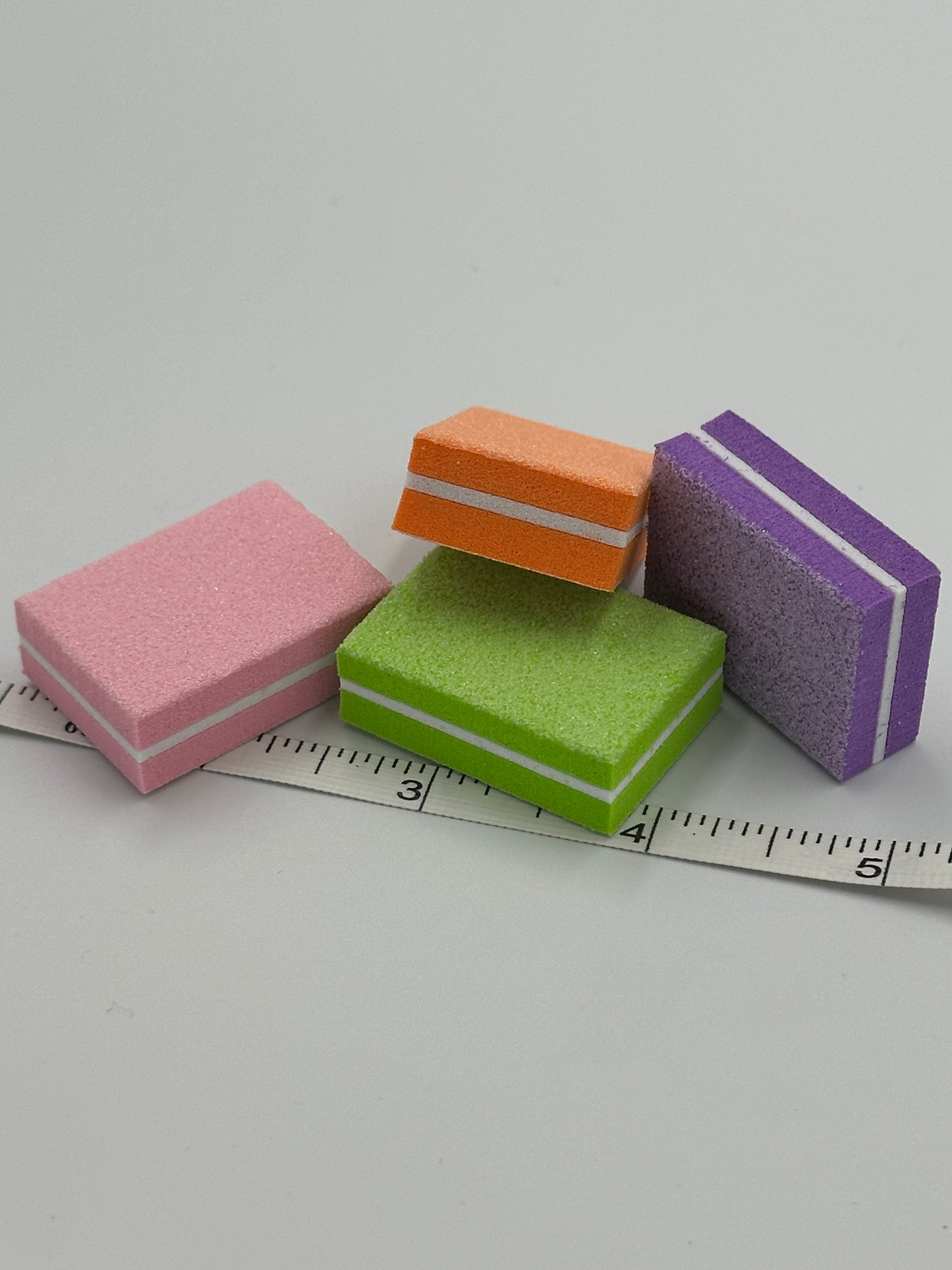 Nail Buffers (50 Pcs), Mini Buffer Block Nail File for Acrylic Nails and Natural Nails