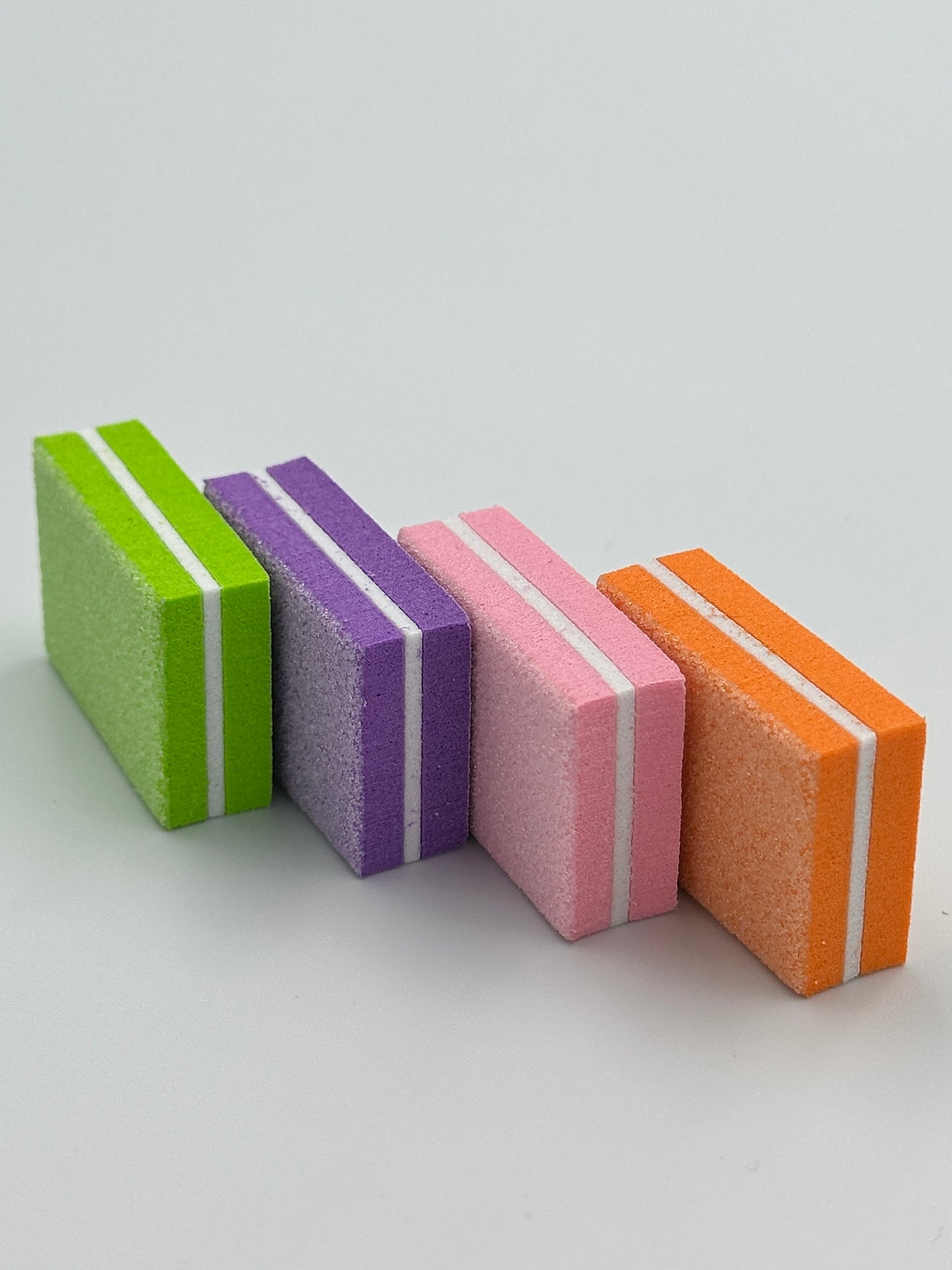 Nail Buffers (50 Pcs), Mini Buffer Block Nail File for Acrylic Nails and Natural Nails
