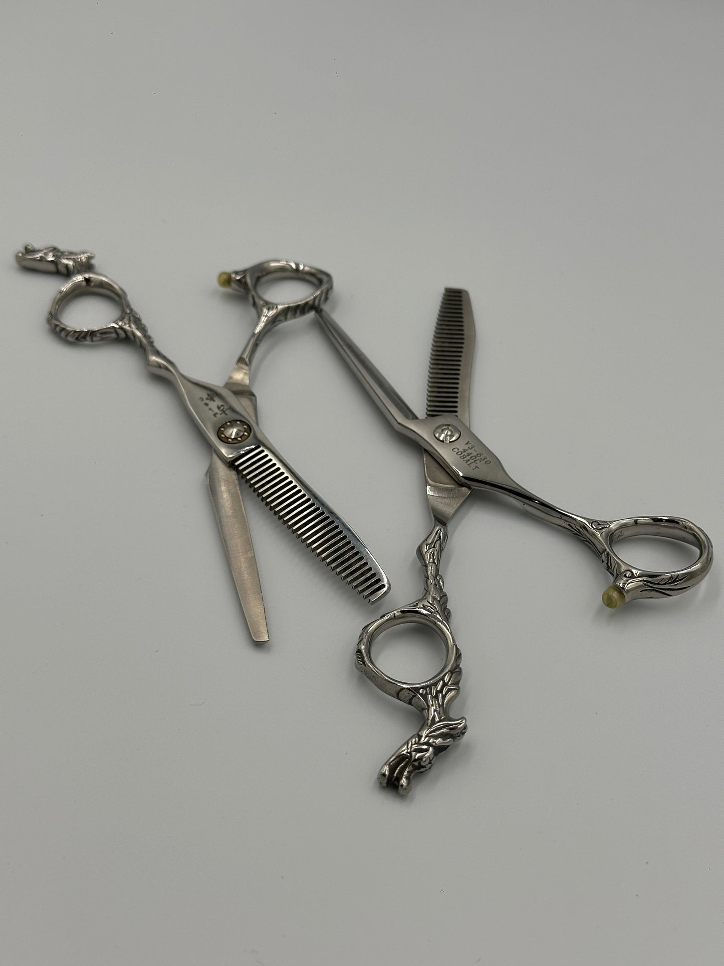 V3-630 Yoshimoto Premium 440C Japanese Steel Thinning Shears